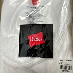 Hanes White Tank Top